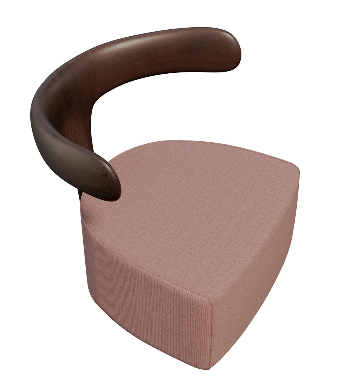 Moby Dick Pink Lounge Chair