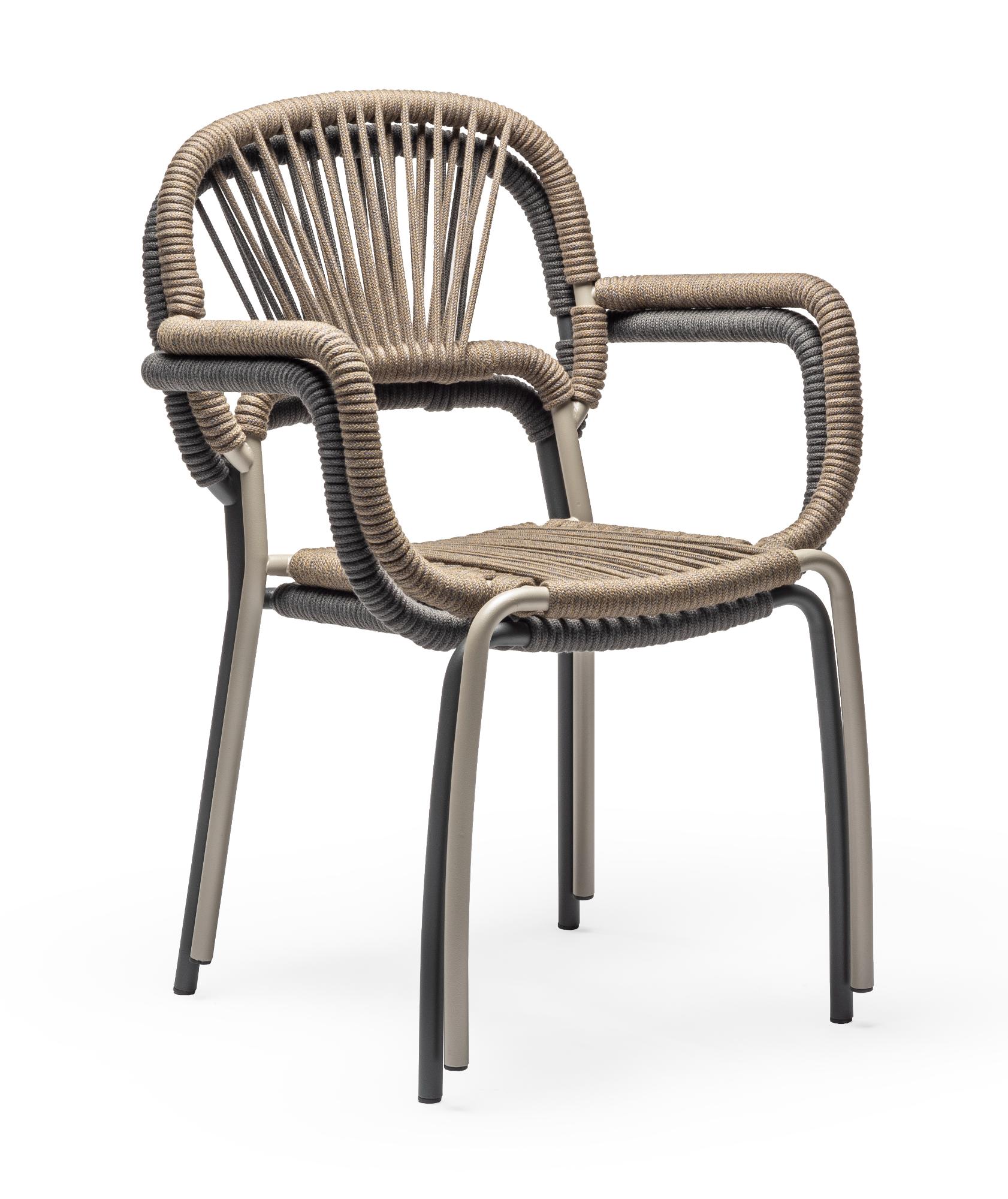 Moyo Sand Outdoor Chair (Set of 3)