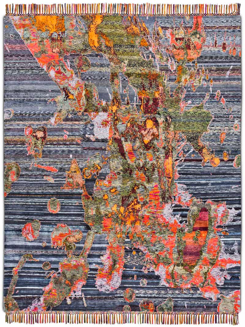 سجادة «إيكو» يدوية الصنع | المقاس: 140 × 210 cm