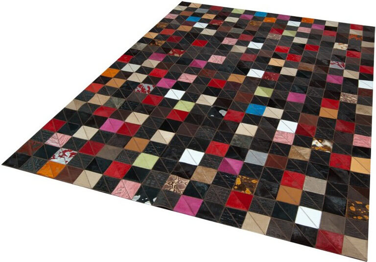 Mosaic Multicolour Rug | Size: 170 × 230 cm