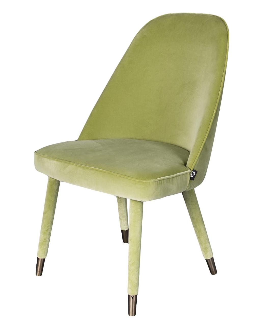 Paulette Green Italian Chair