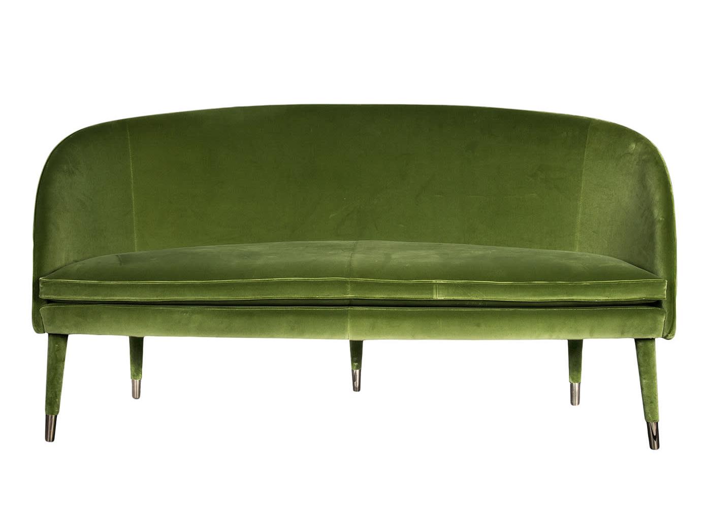 Vivien Olive Green Italian Sofa