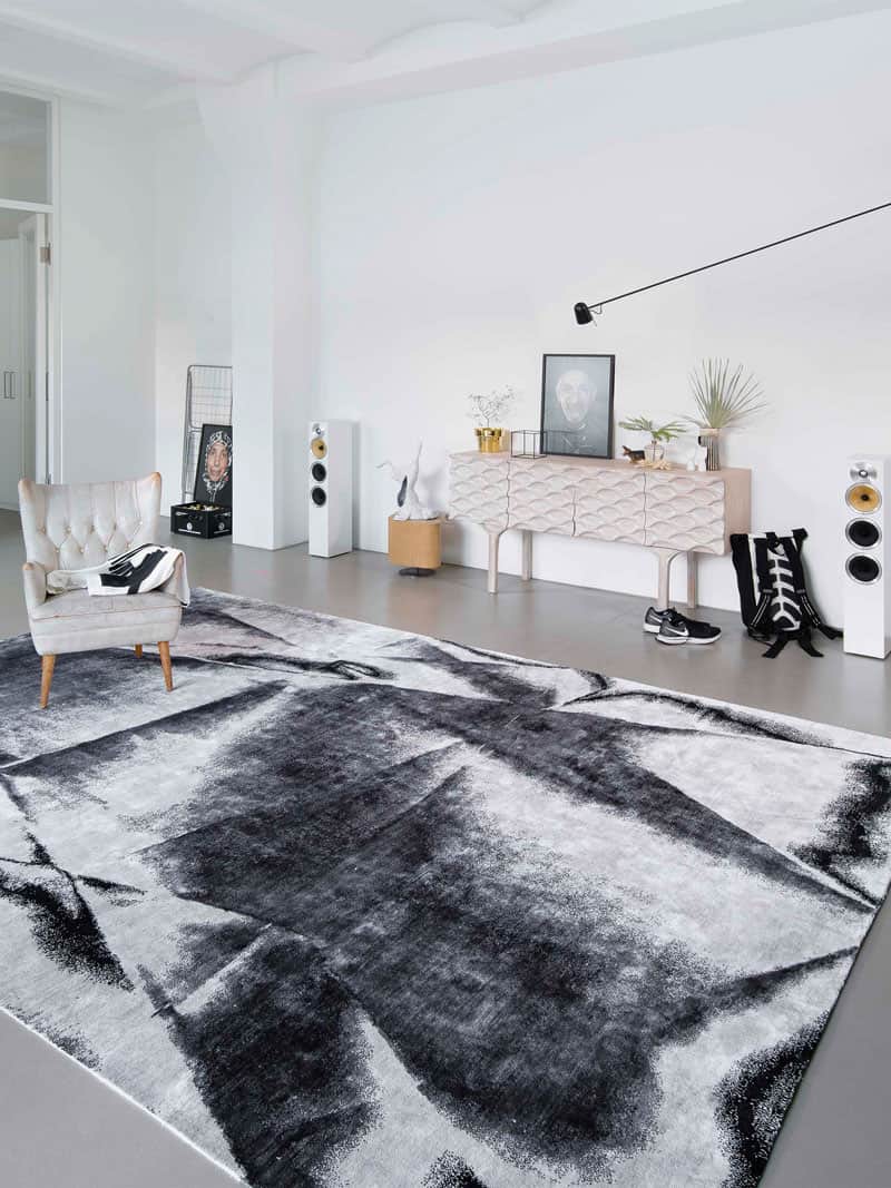 Black & White Rug
