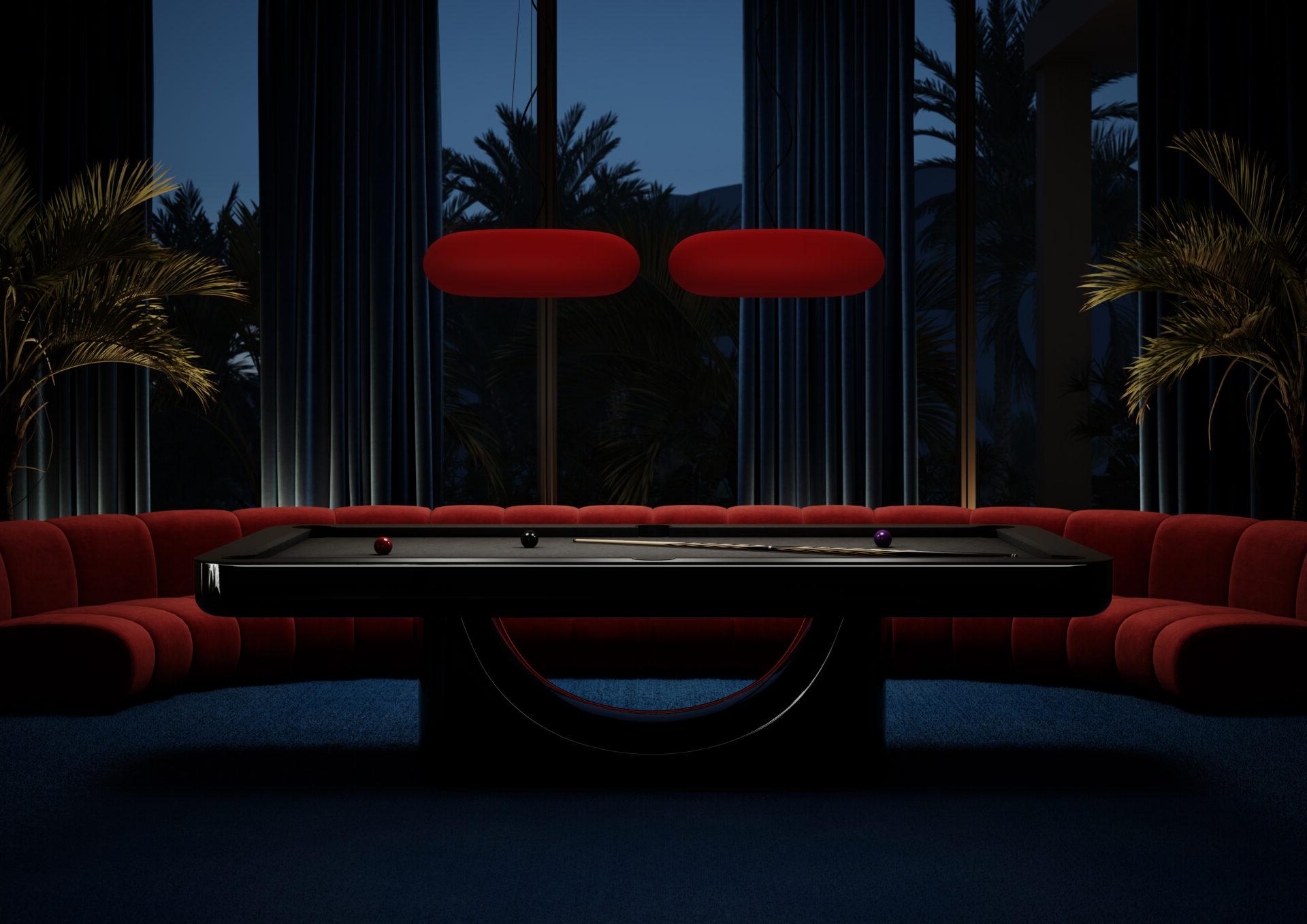 Elegant Pool Table