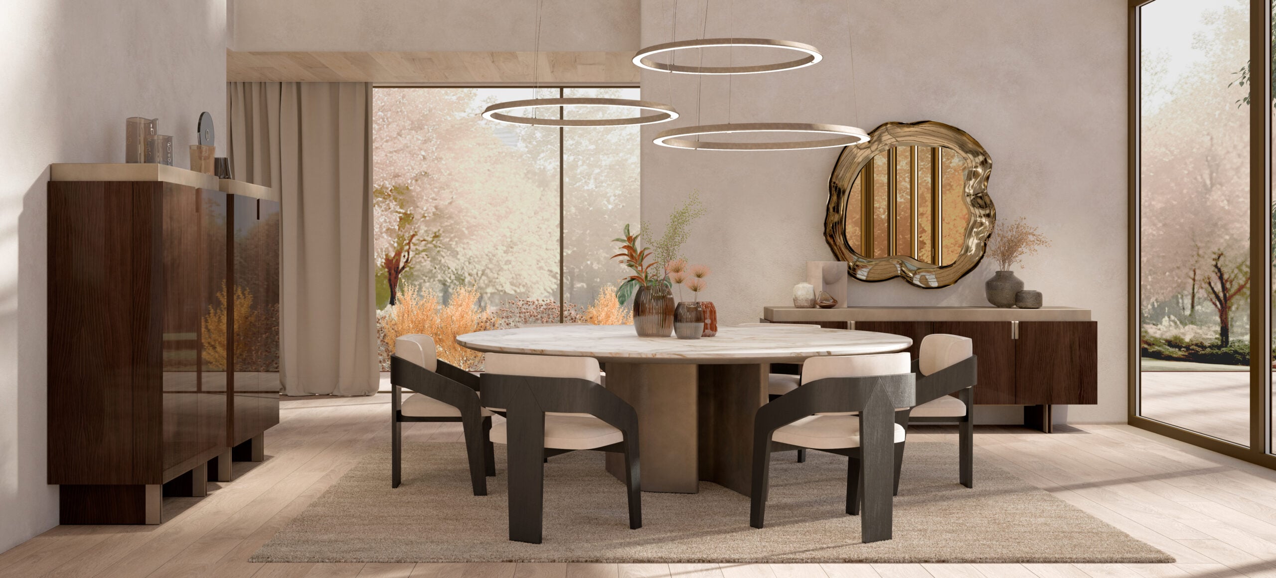 Luxury Round Dining Table