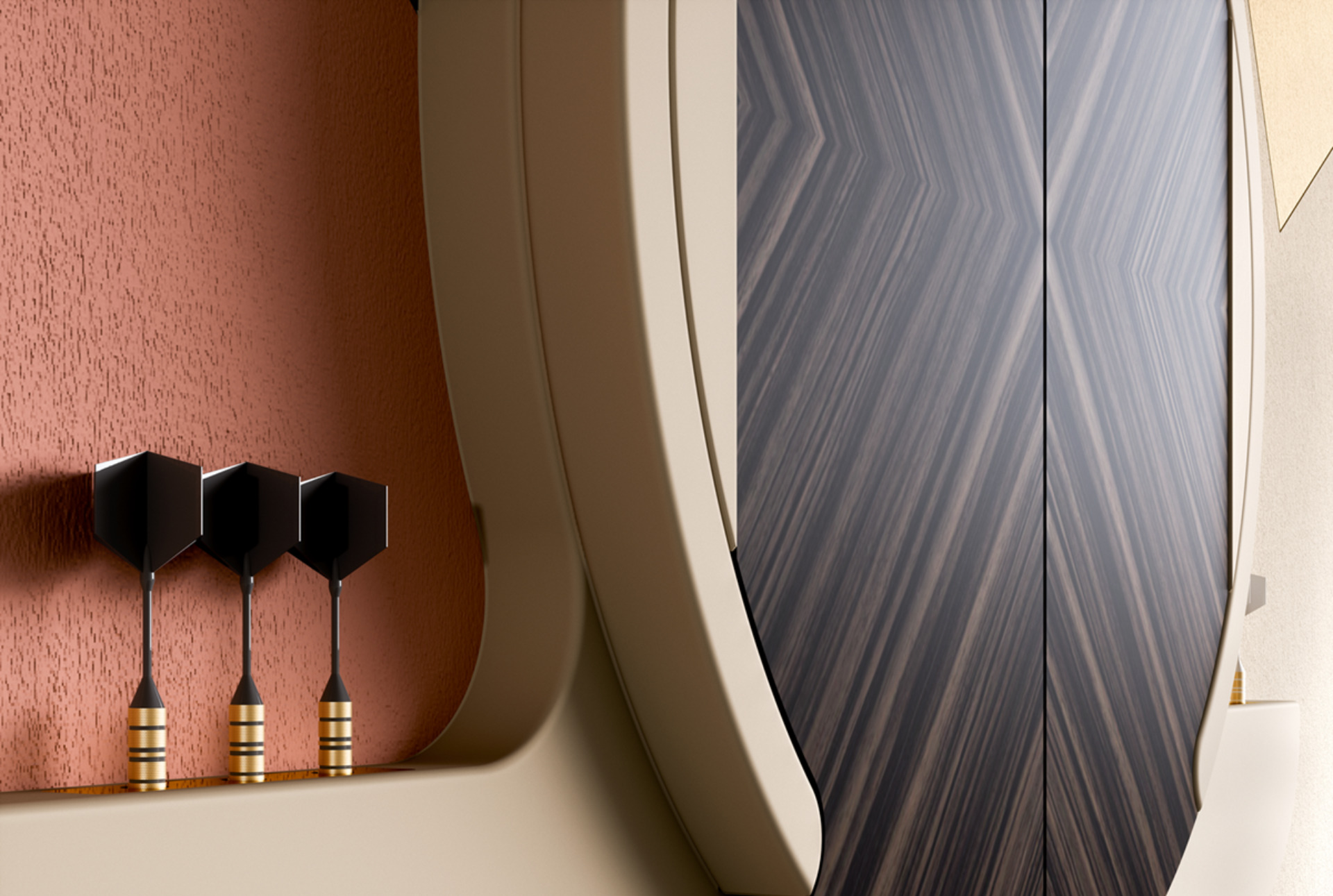 Mastercrafted Dartboard Cabinet