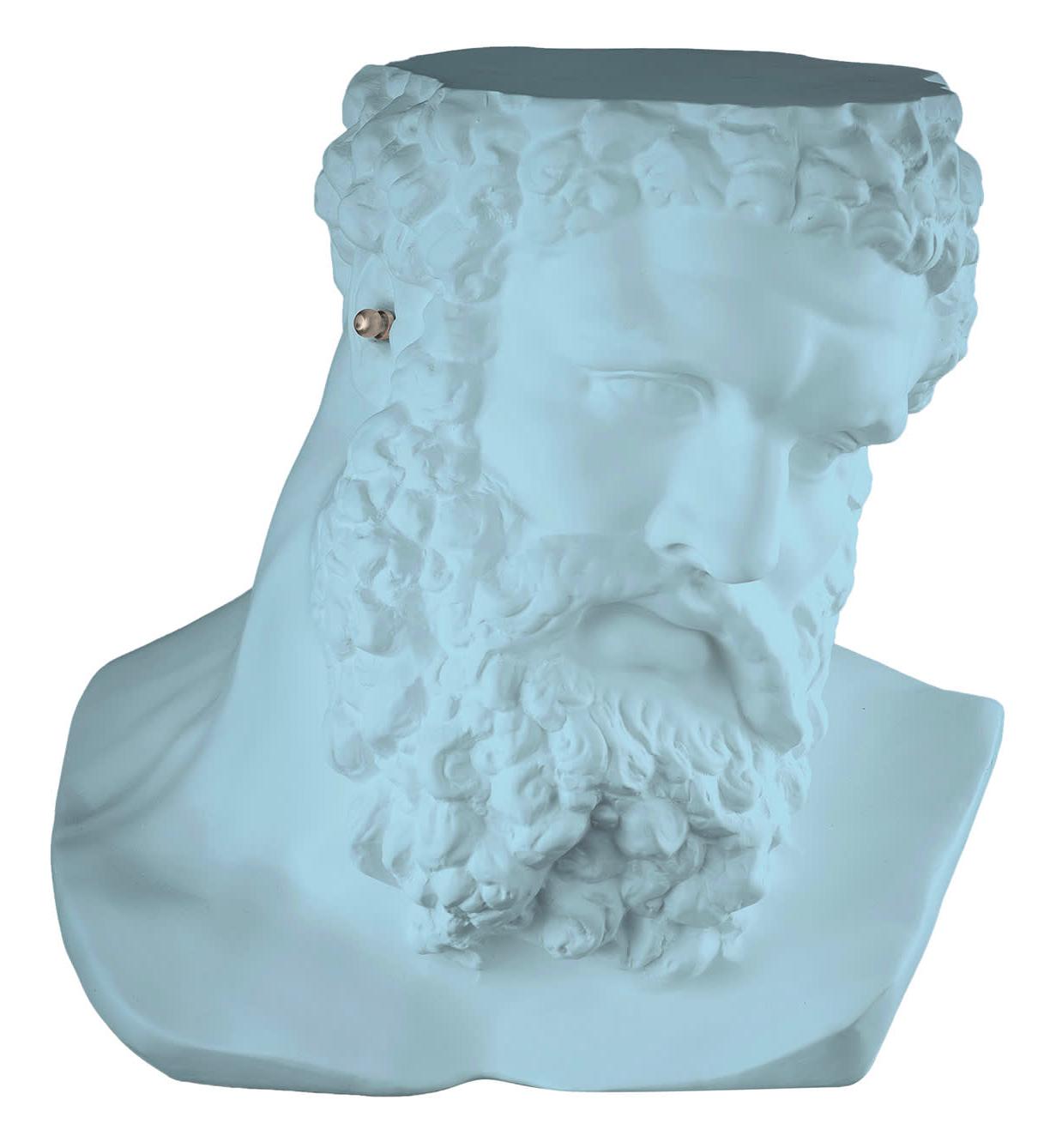Ercole Non Sento Light Blue Bust Italian