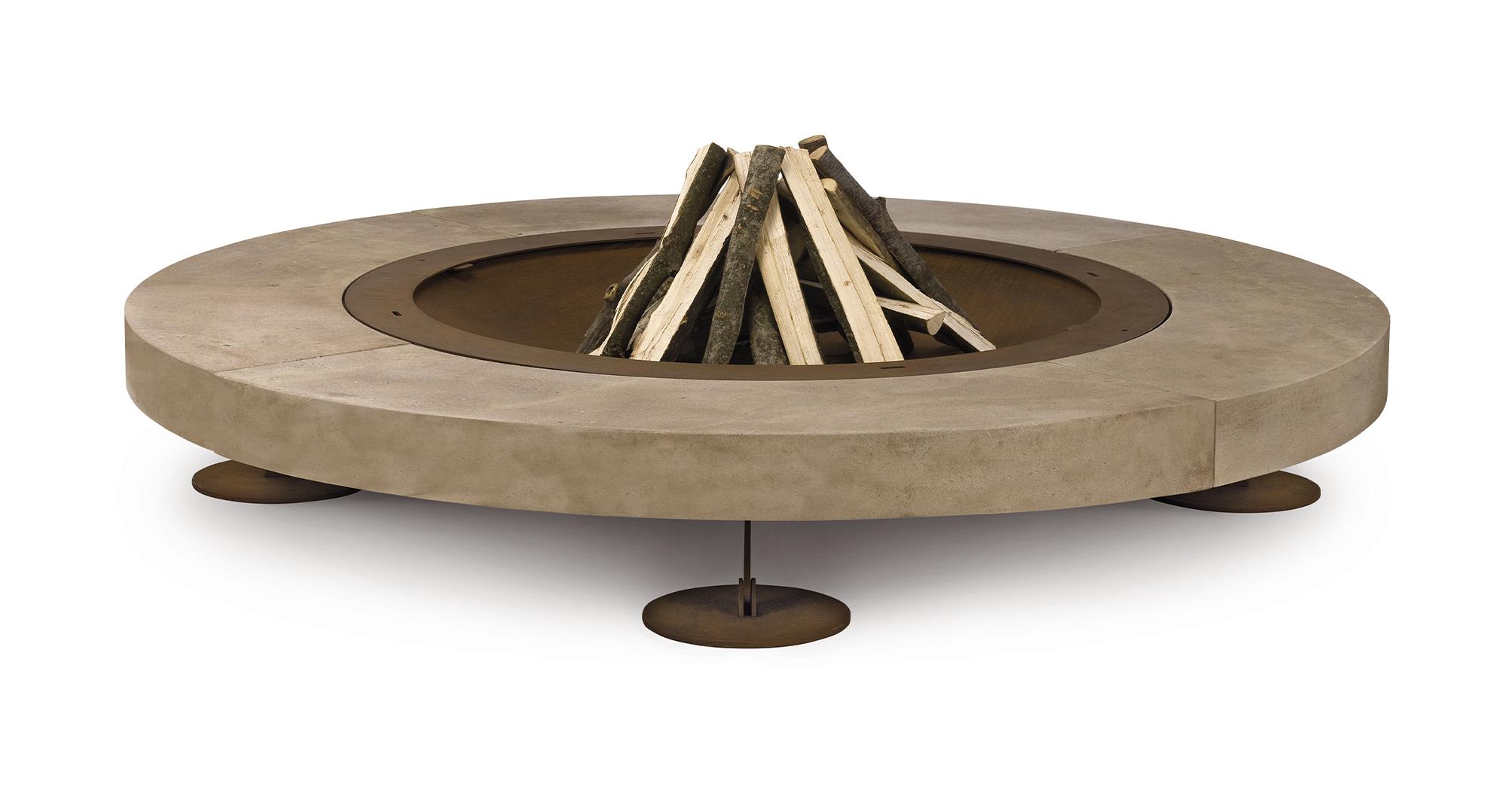 Round Estate Fire Pit