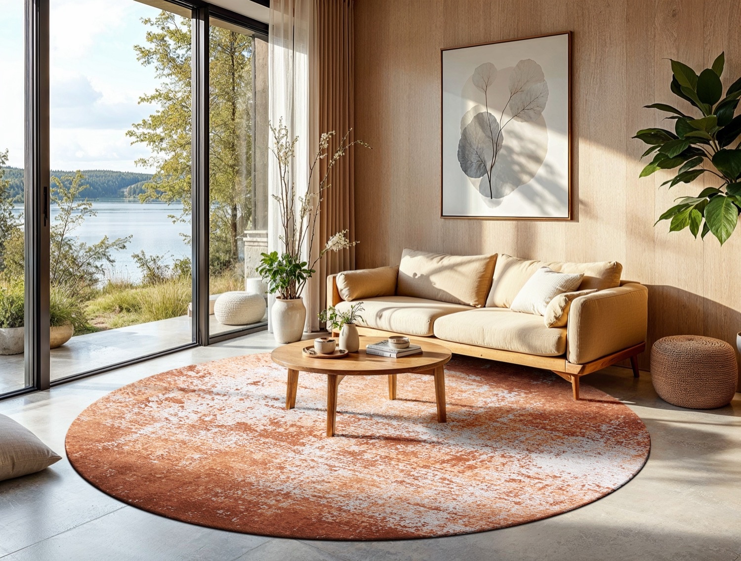 Mars Round Rug | Size: Ø 240 cm Mars Round Rug | Size: Ø 240 cm