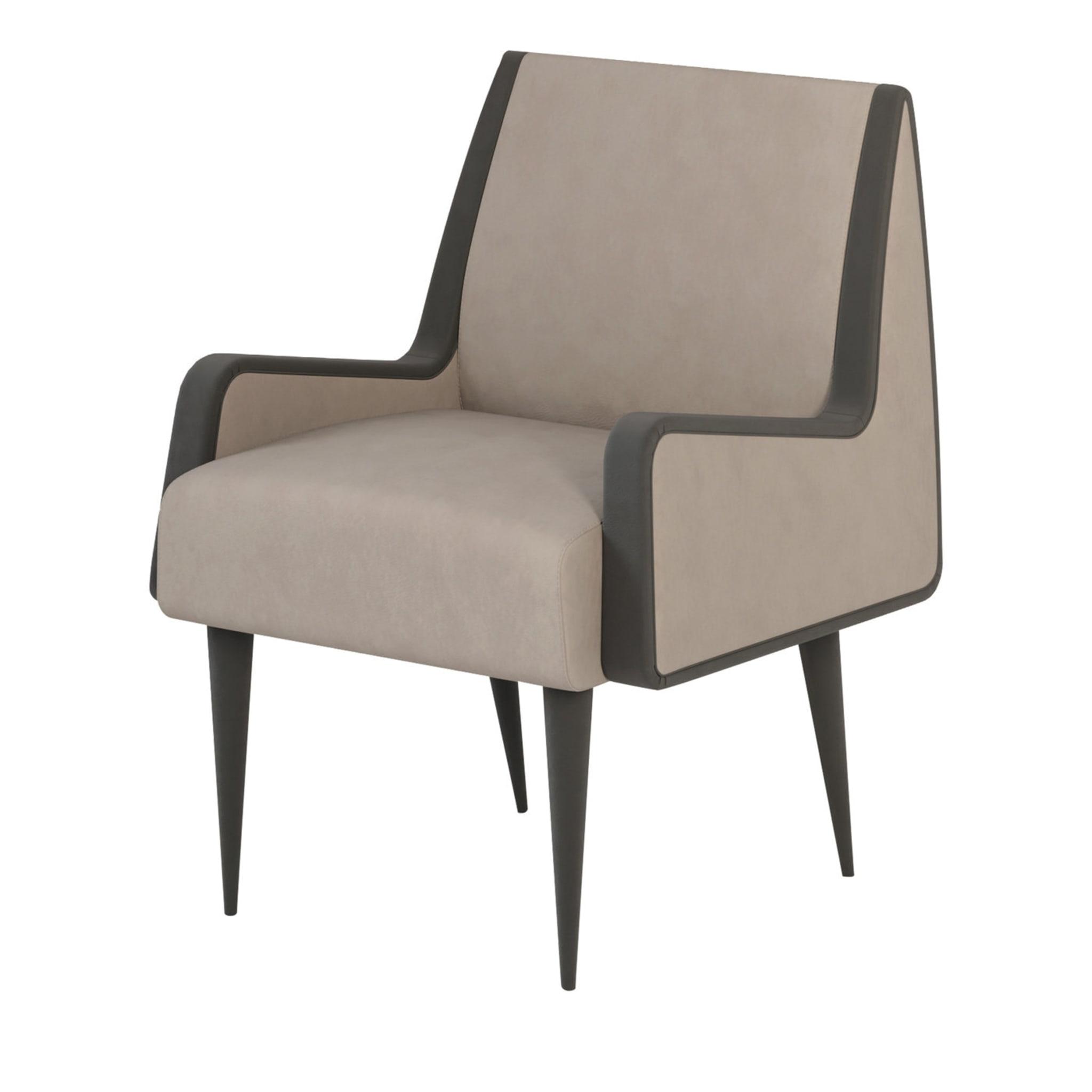 Toluca Contemporary Chair | Upholstery: Leather