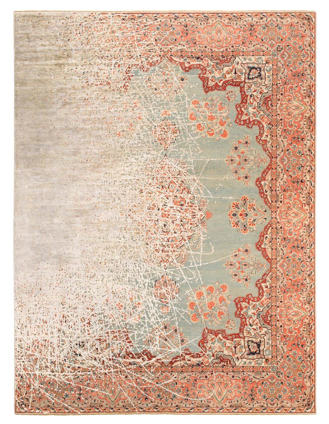 Kirman Robson Sidekick Silk Rug | Size: 200 × 300 cm