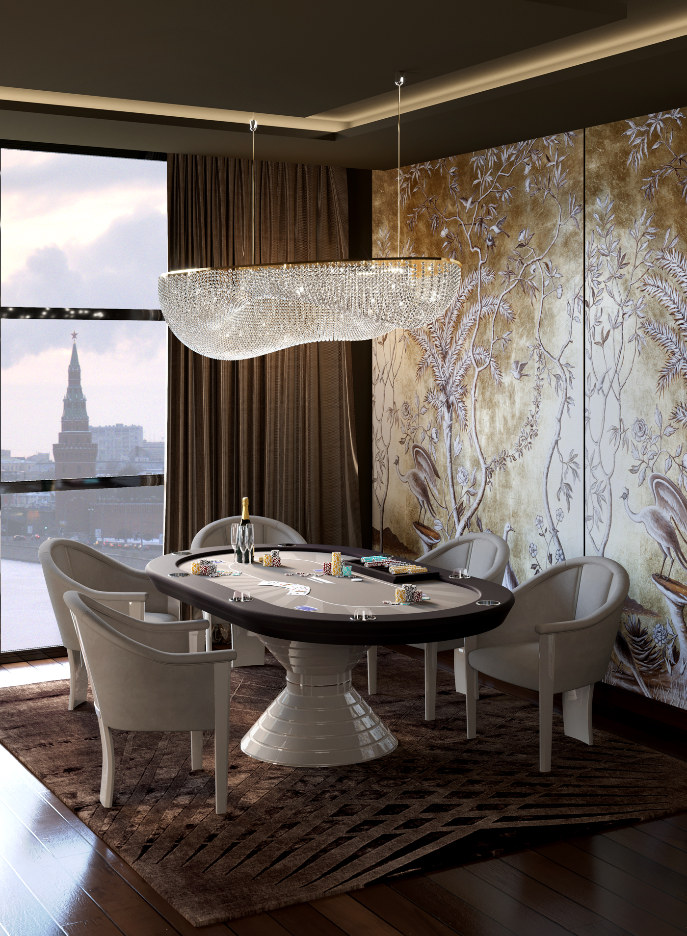 Italian Poker Table