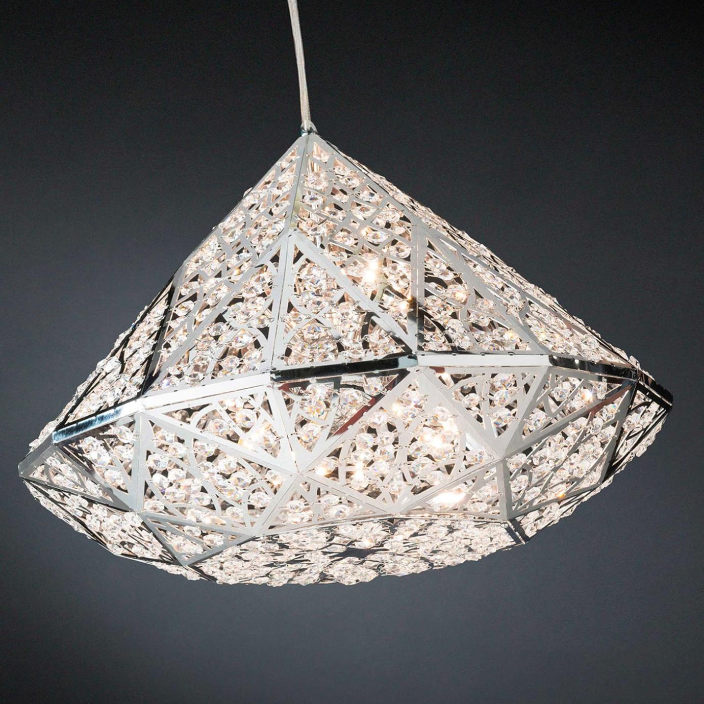 Arabesque Diamond Handcrafted Chandelier
