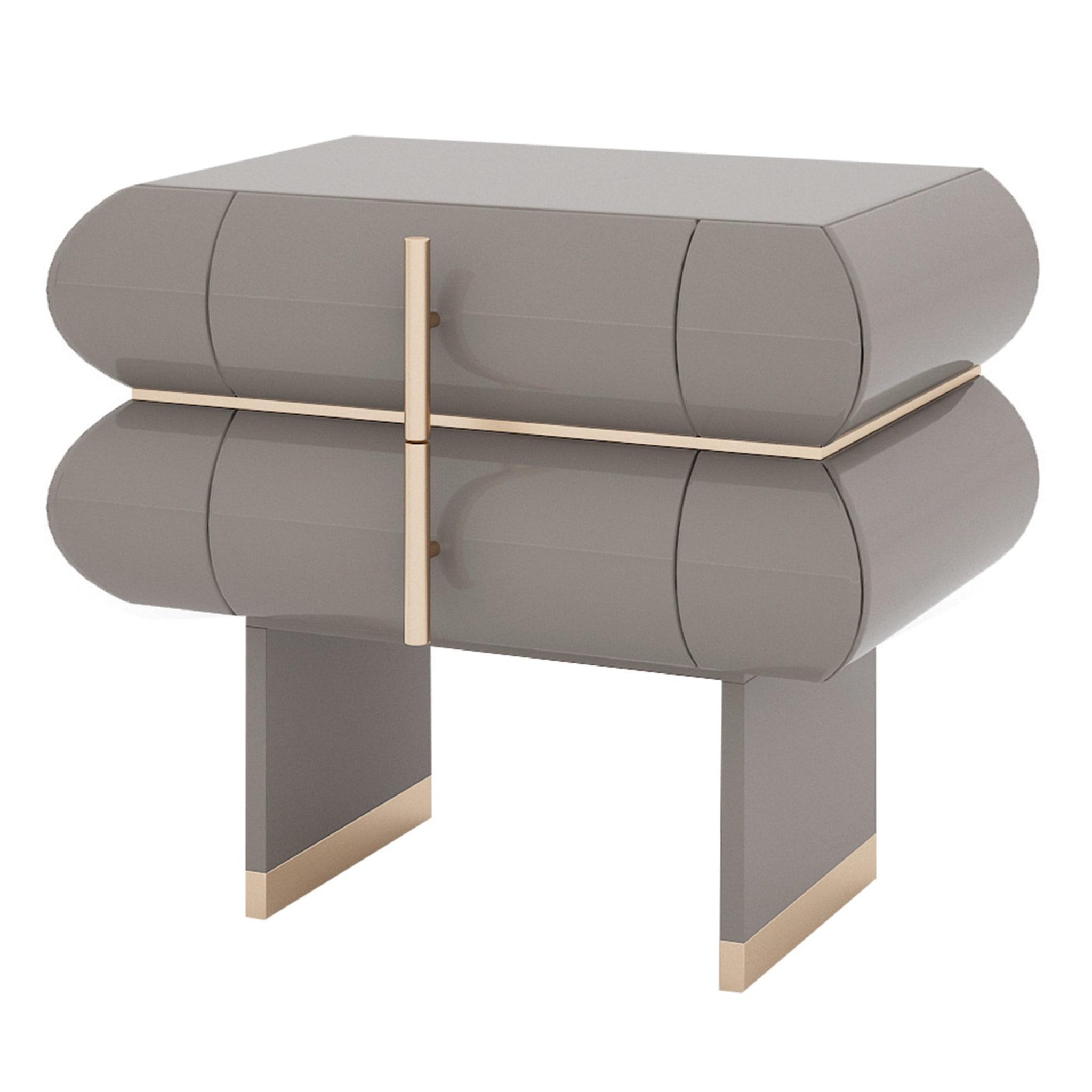 Empire Nightstand | Finishing: Leather