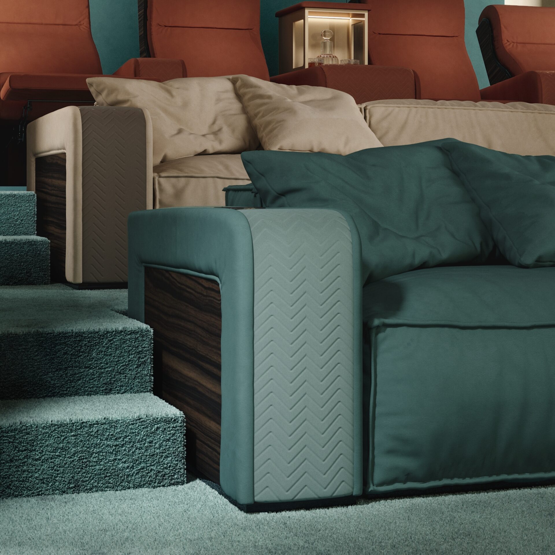 Italian Modular Sofa