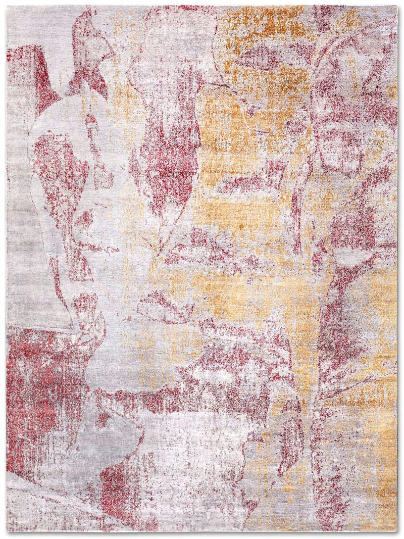 سجادة «غولد/كورال» | المقاس: 305 × 427 cm