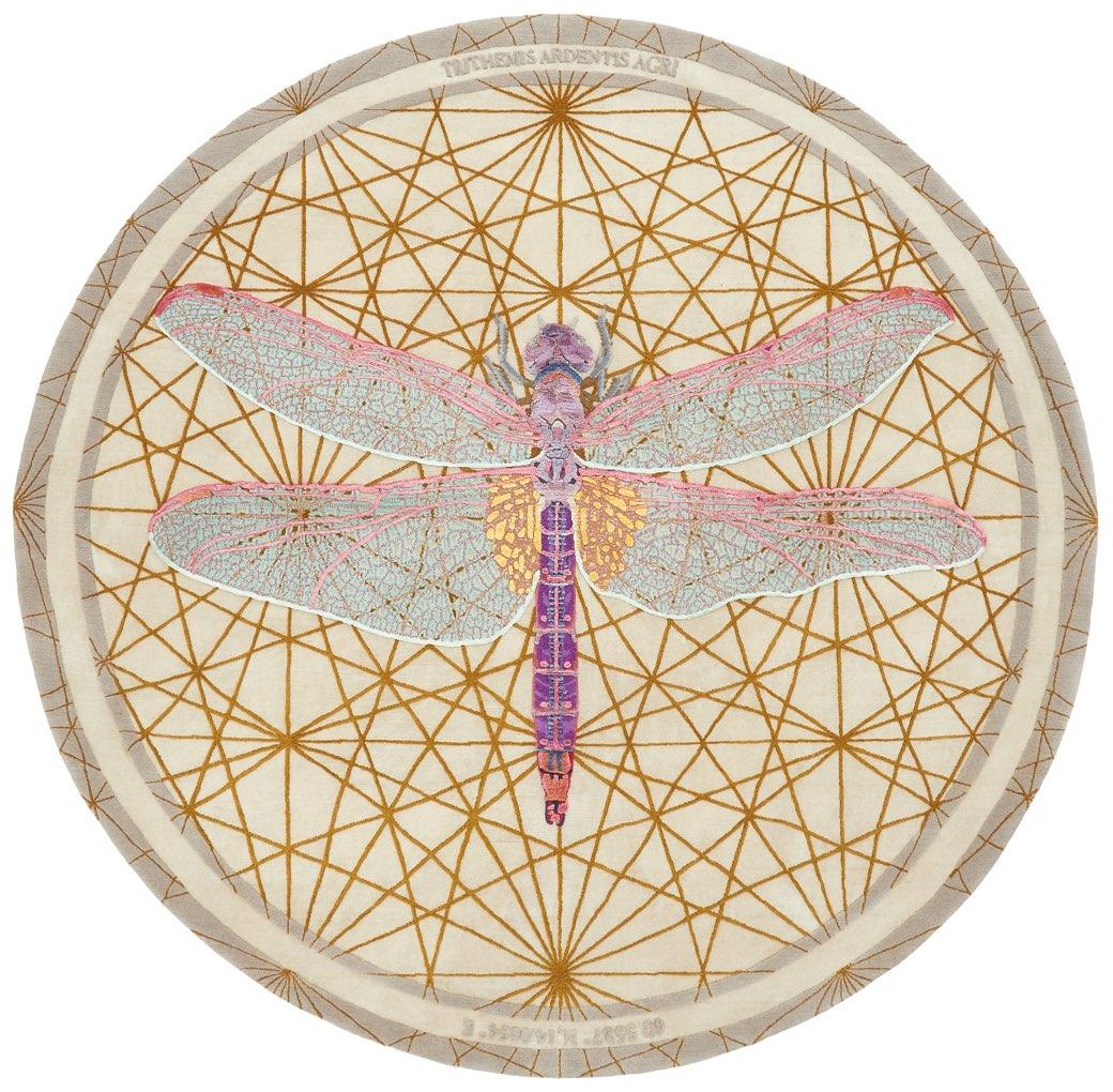 Trithemis Ardentis Agri Round Rug