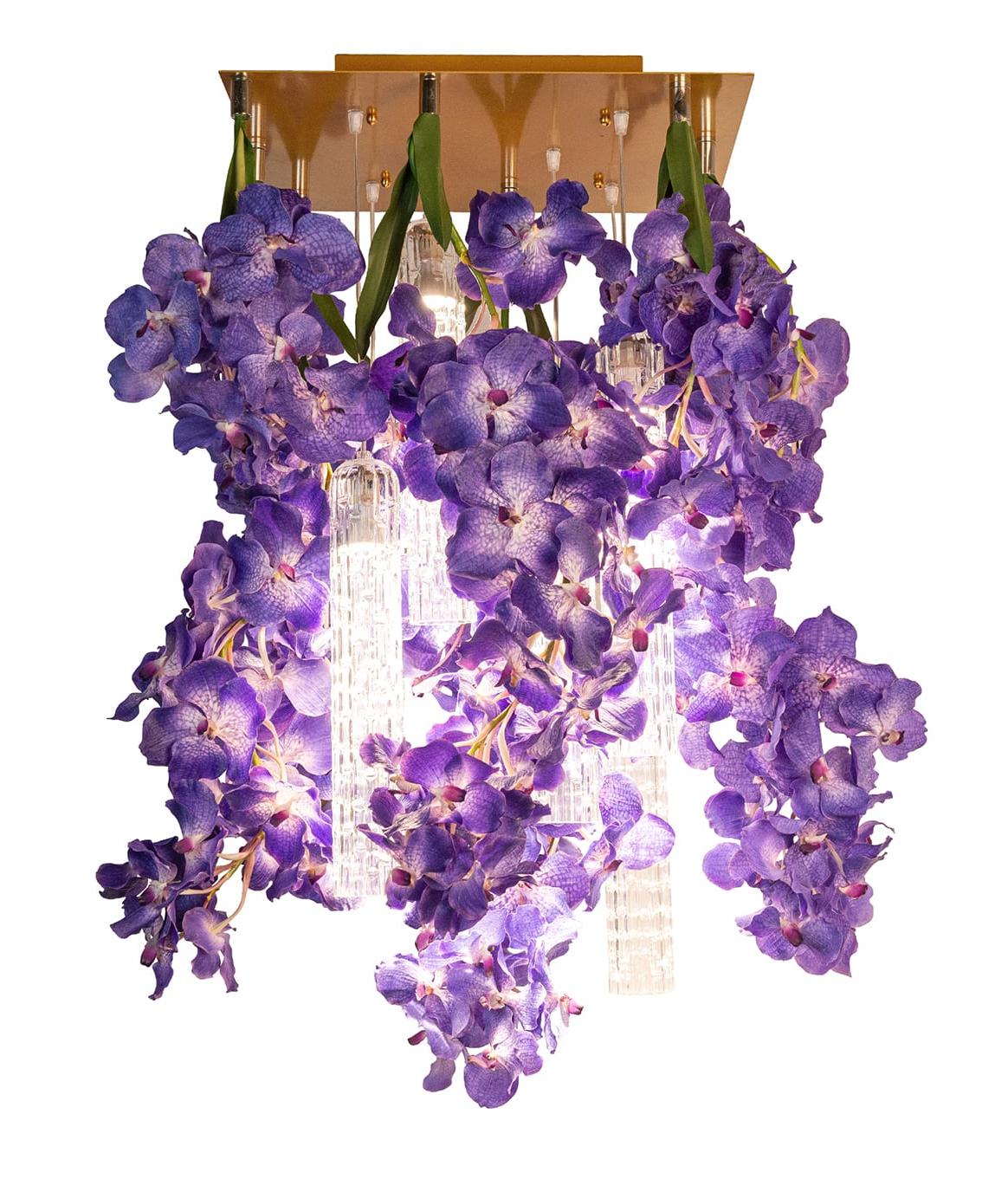 Vanda Square Artisan Chandelier