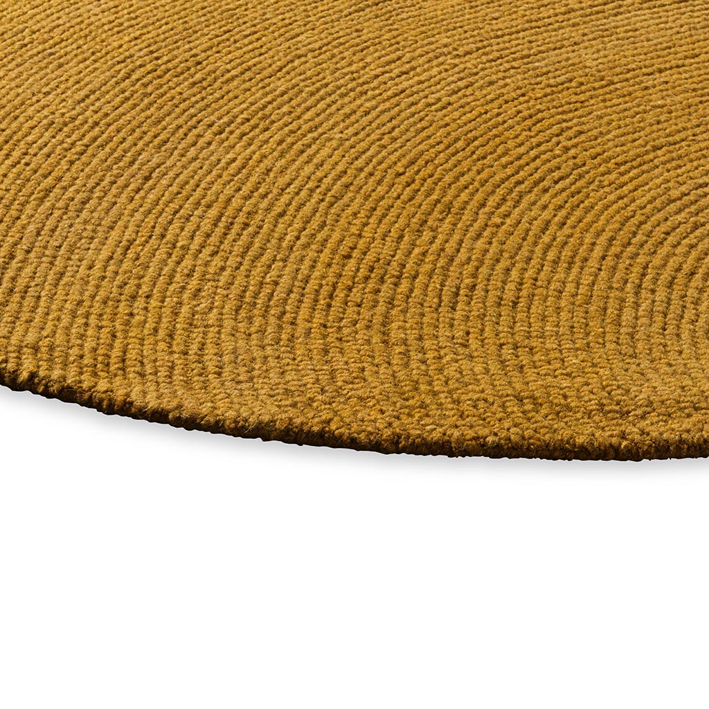 Decor Echo Ochre Designer Runner | Size: Ø 150 cm