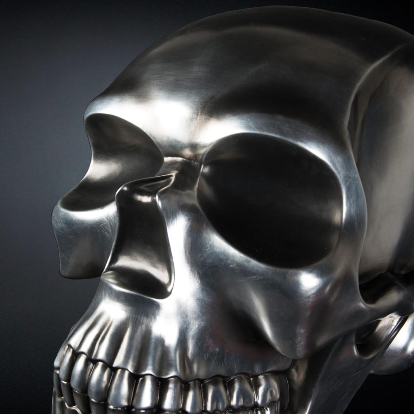 Skull Artisan Sculpture