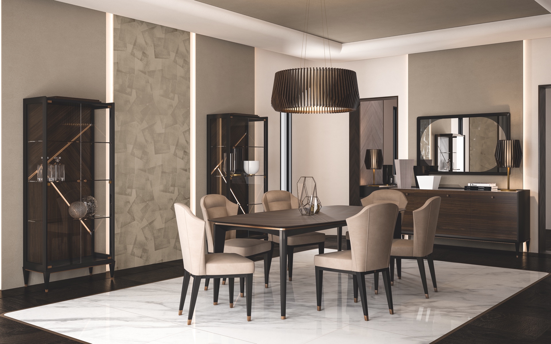 Eclipse Chandelier | Dimensions: Ø 100 cm