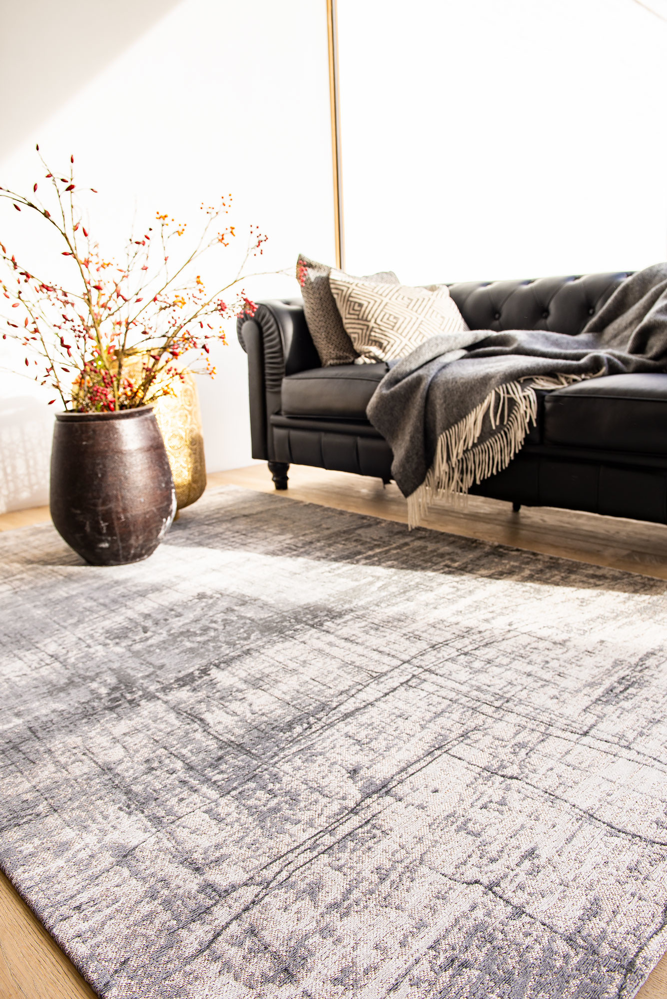 Jersey Stone Rug | Size: 140 × 200 cm