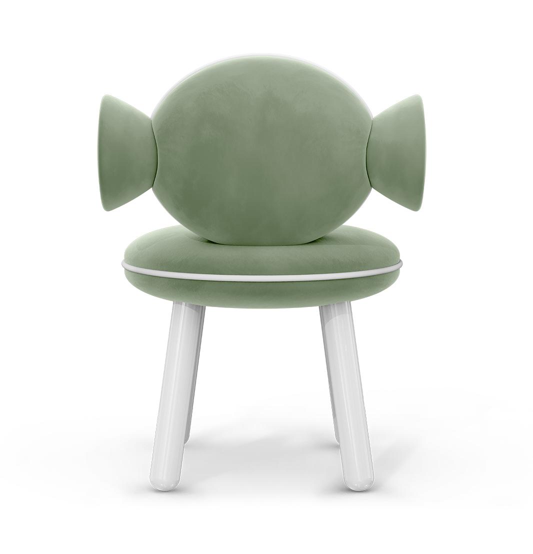 Lollipop Puff Chair (Green)