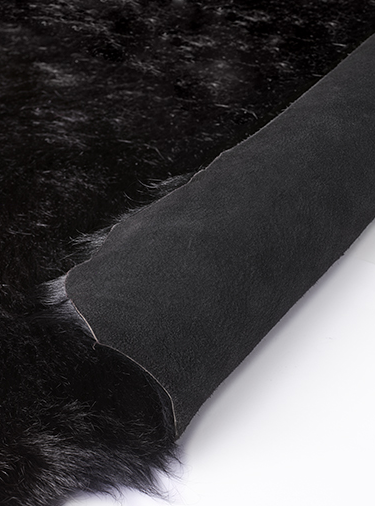 Dark Brown Natural Cowhide