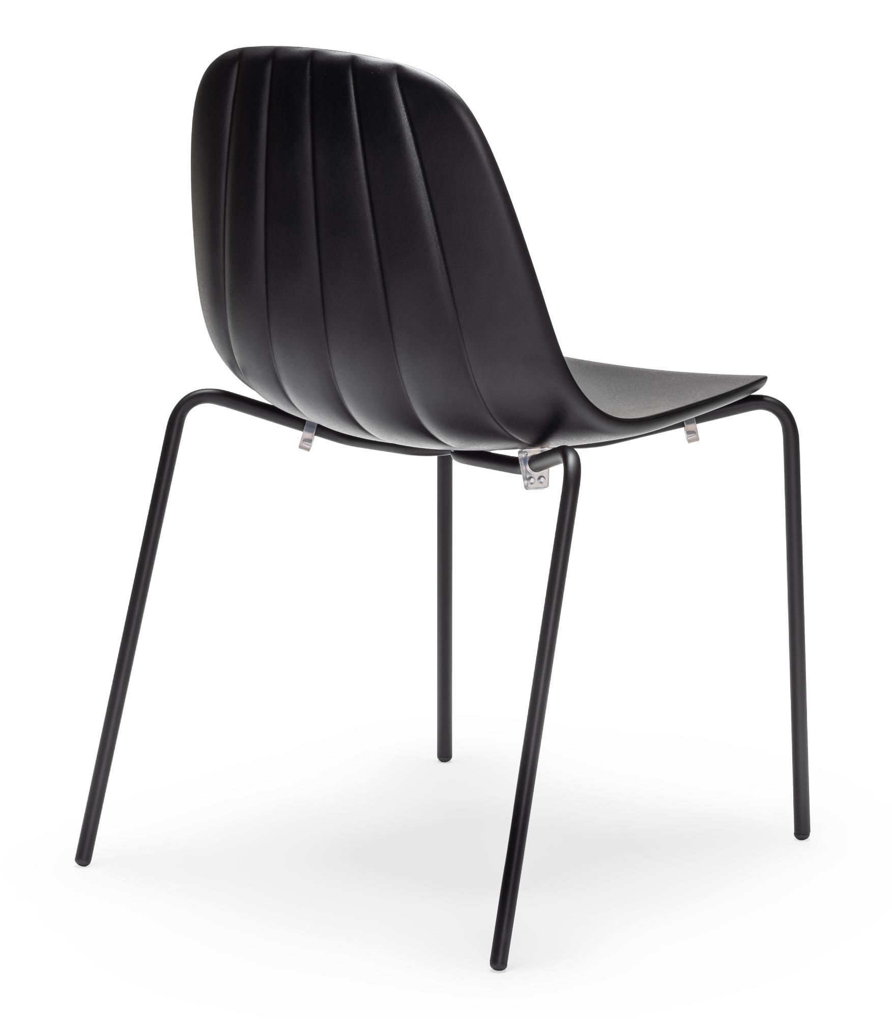 Babah Black Chair (Set of 2)