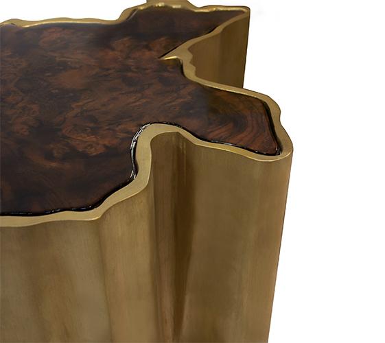 طاولة جانبية «ناتشرال إيدج» صغيرة