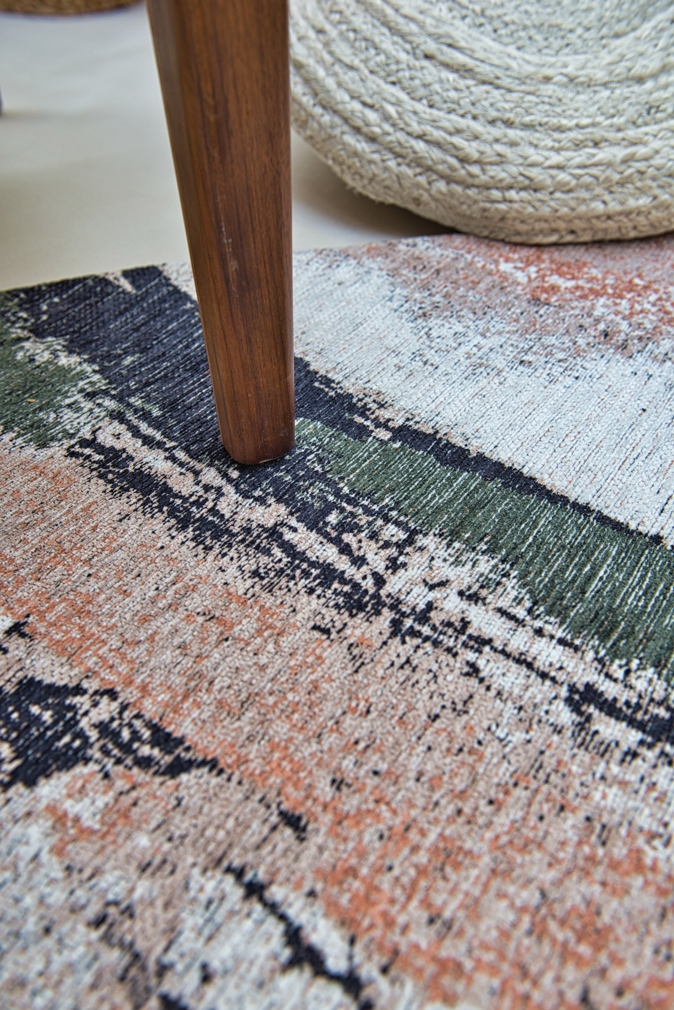 Indian Rice Round Rug | Size: Ø 240 cm