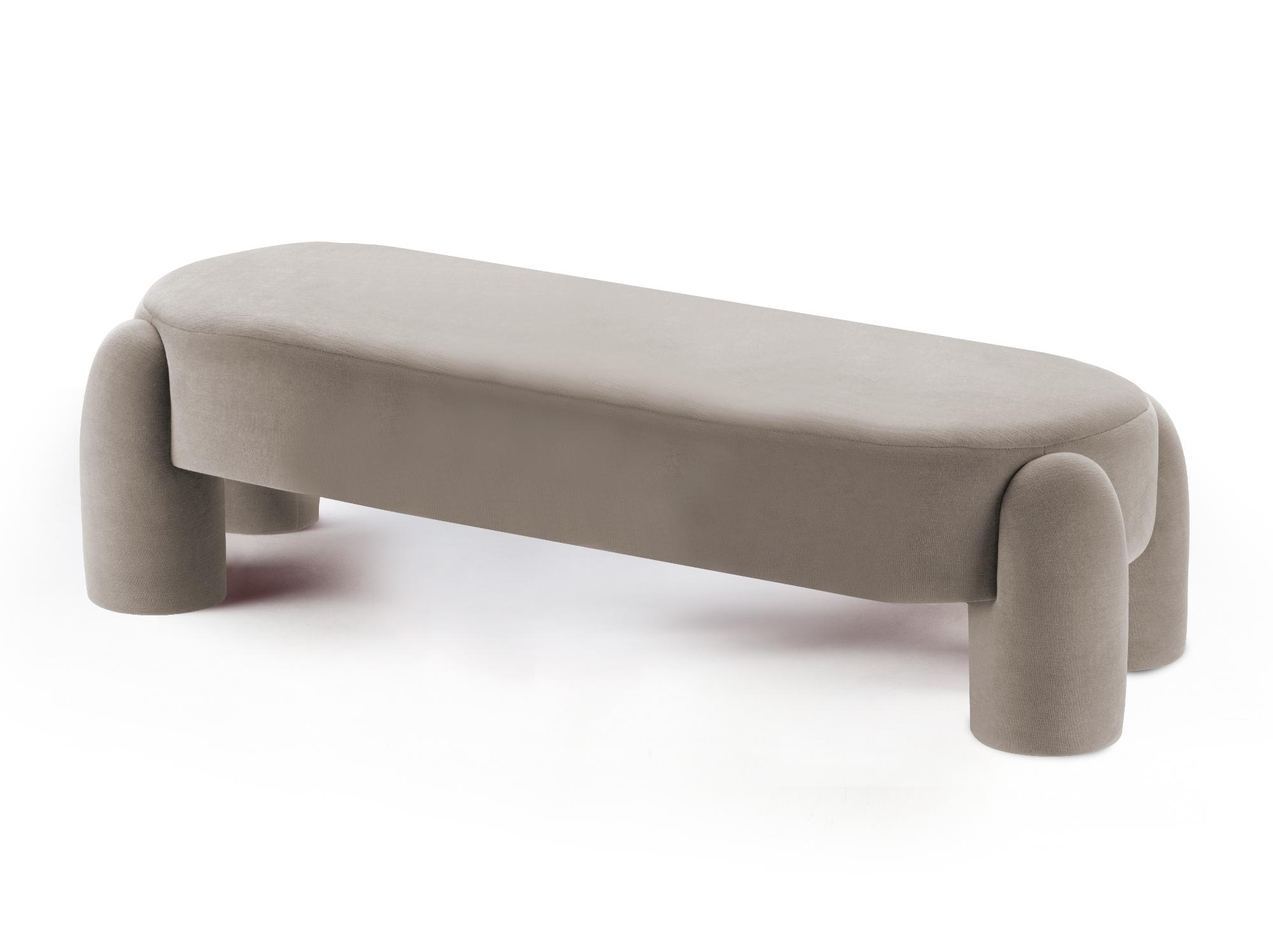 Marlon Grey Bench