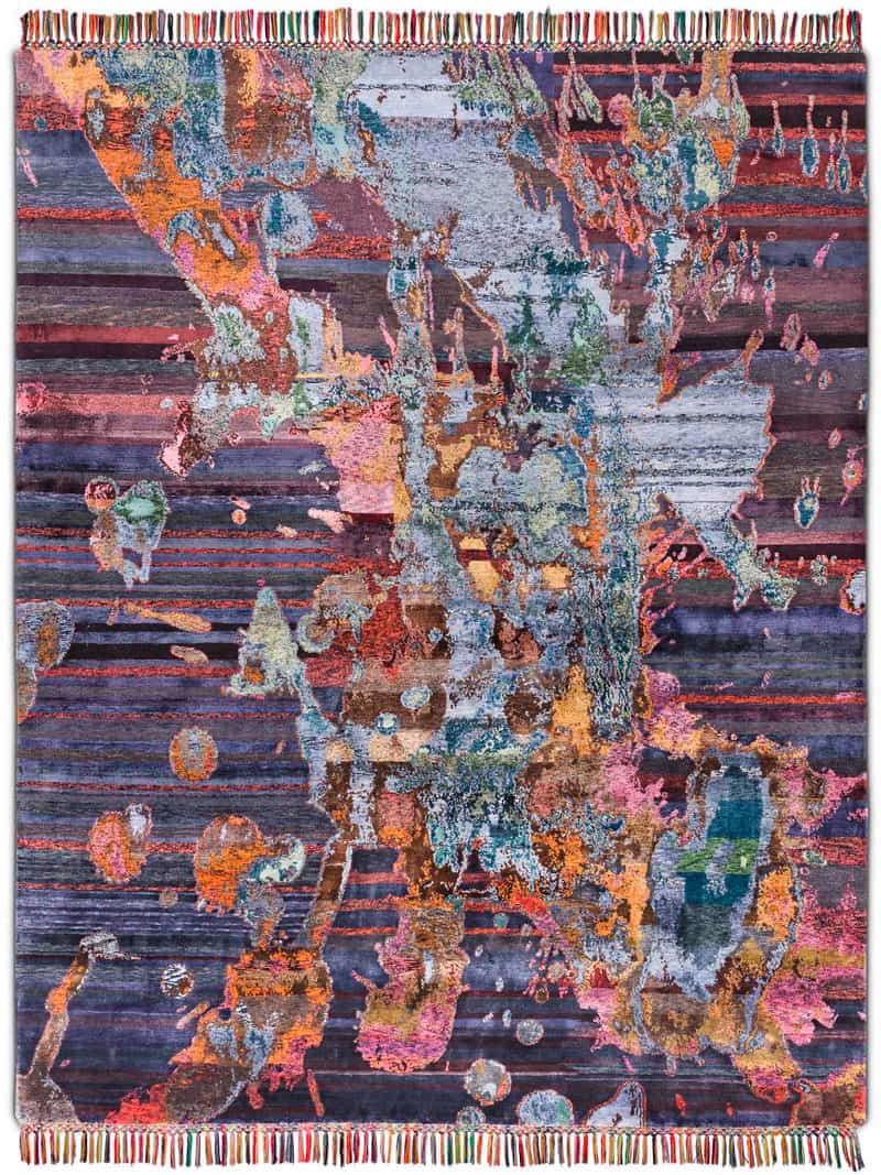 سجادة «إيكو» يدوية الصنع | المقاس: 140 × 210 cm