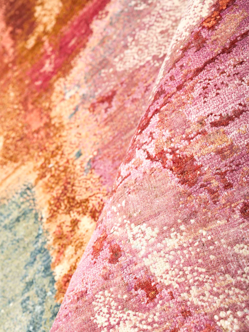Red Sunset Rug