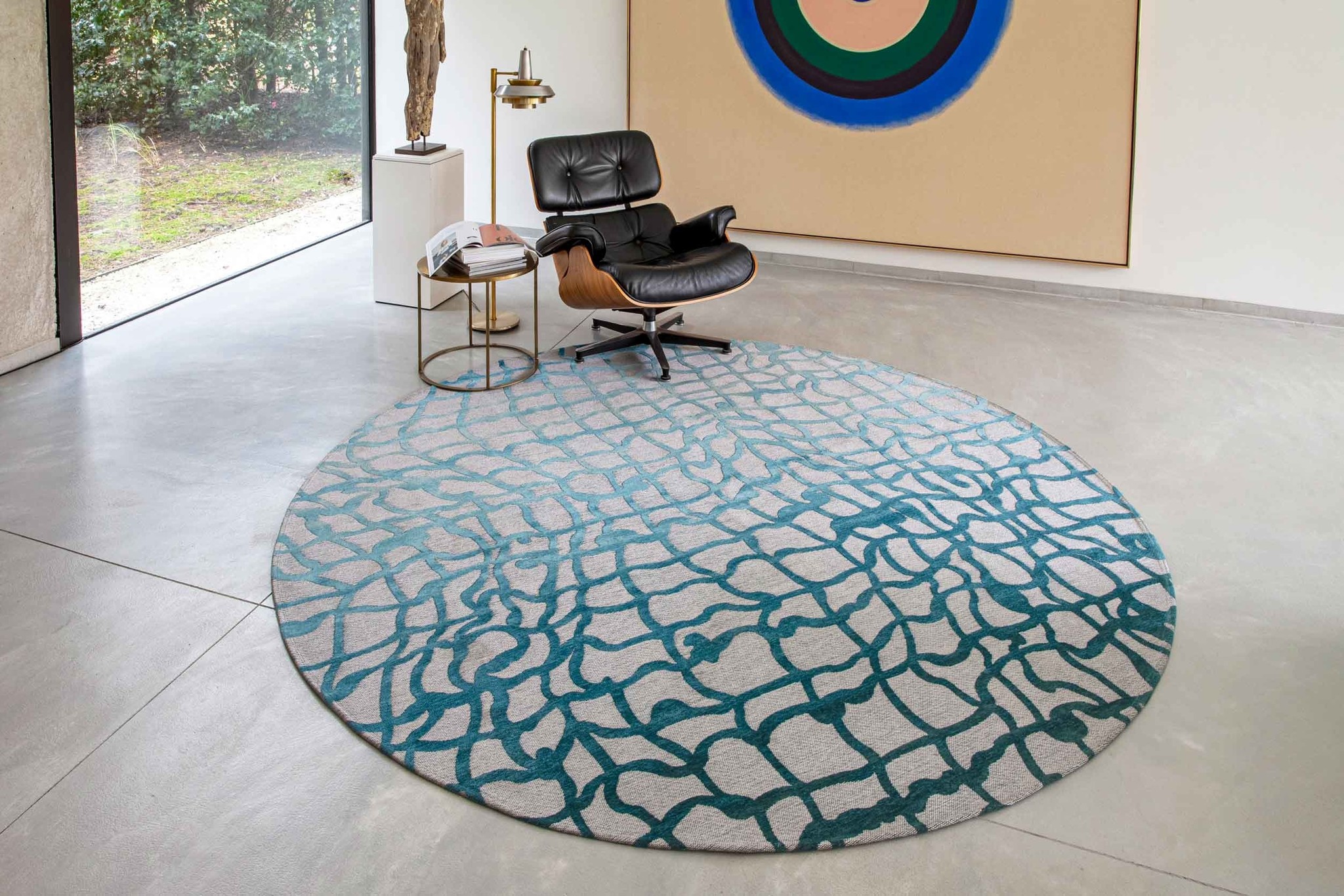Dedalo Blue Marine Rug | Size: 240 × 340 cm