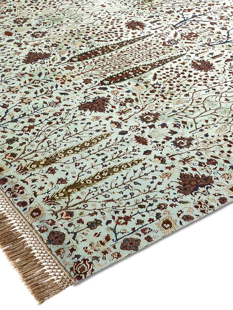 Pine Garden Green Rug