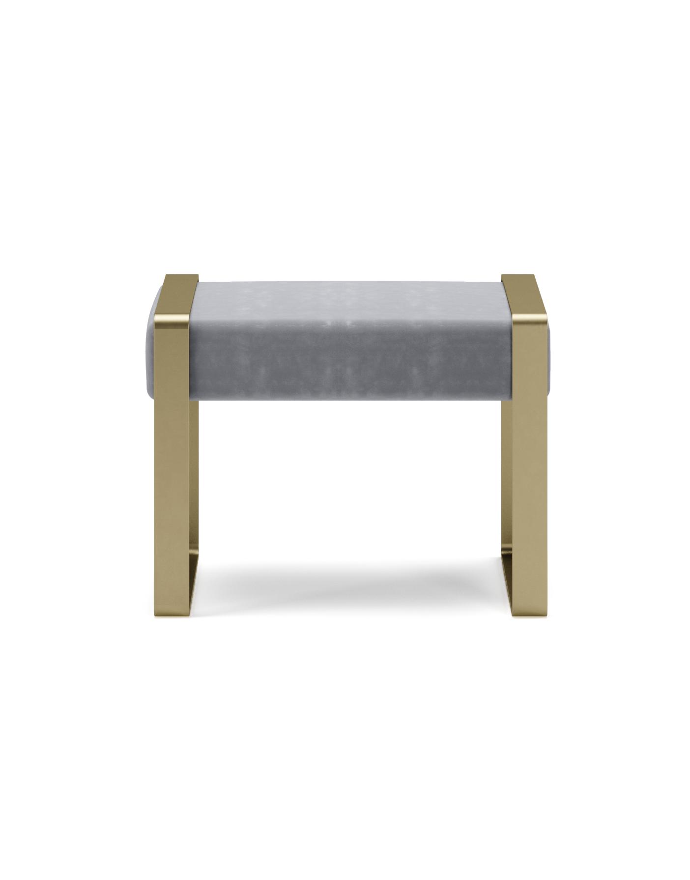 Louis Rectangular Ottoman Italian Design