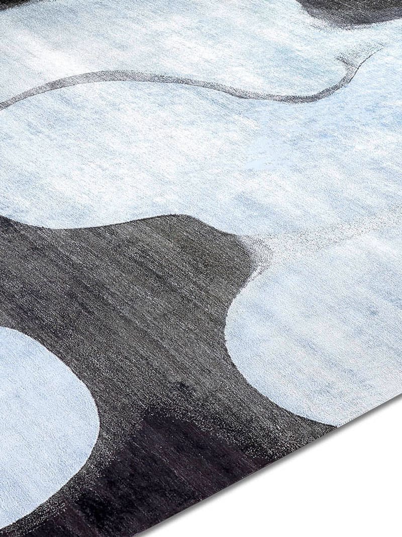 Blue Handmade Rug | Size: 305 × 427 cm