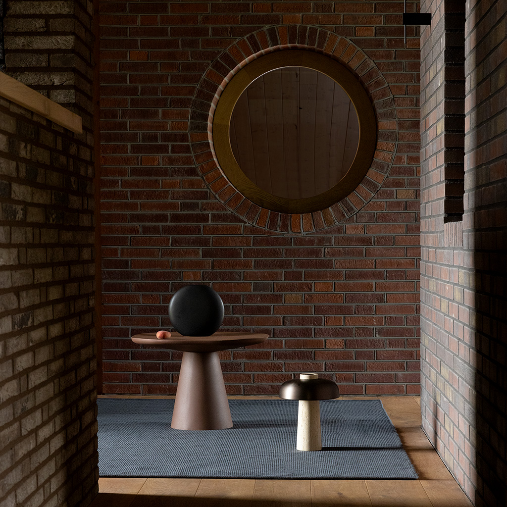 Grid Slate Rug | Size: 170 × 240 cm