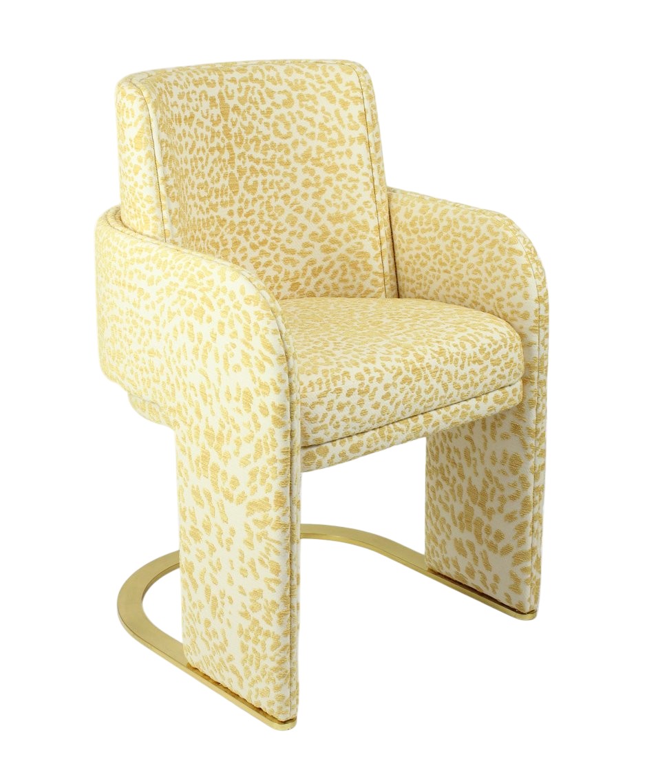 Odisseia Modern Yellow Chair