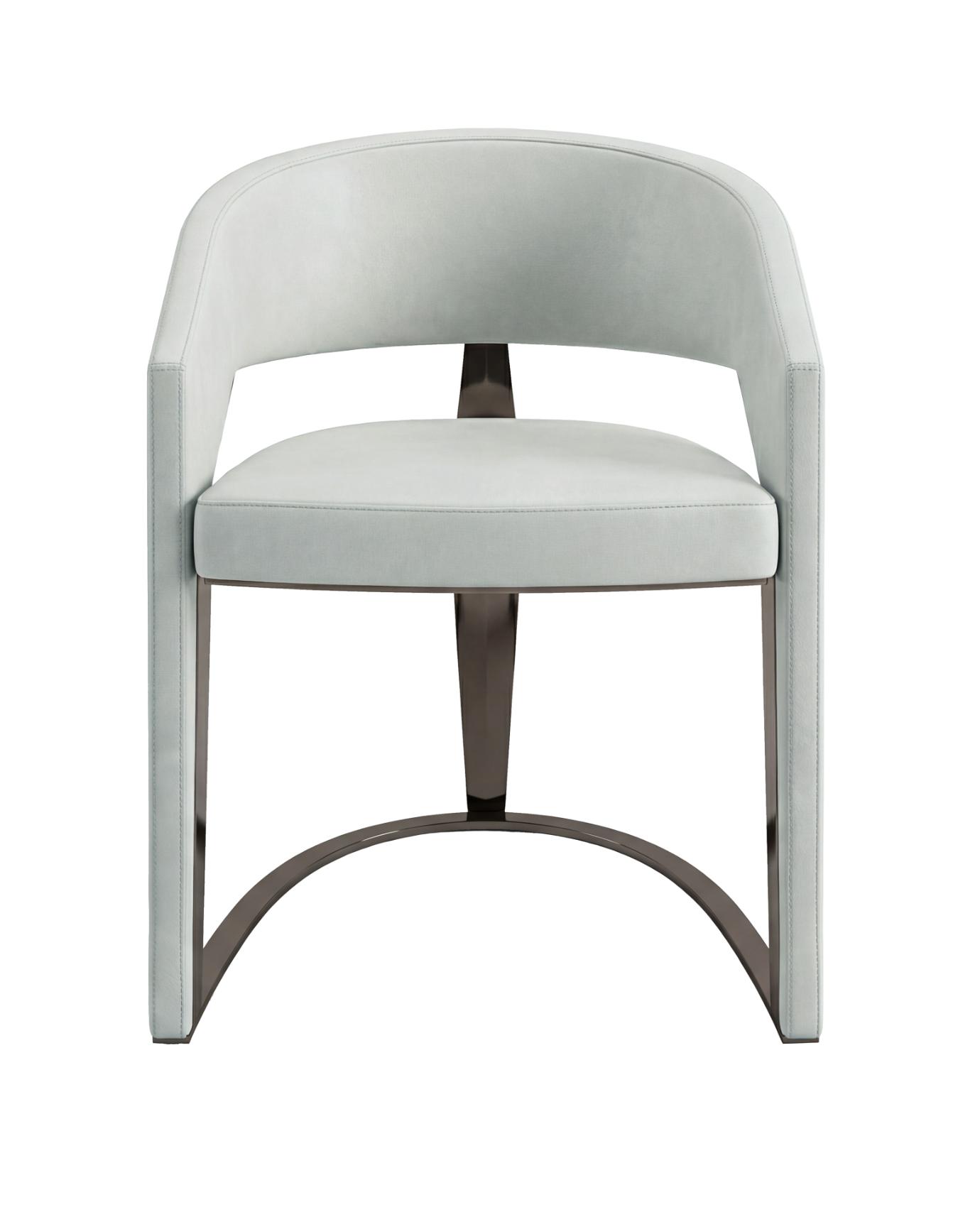 Wally Curved Dining Chair Italian Design