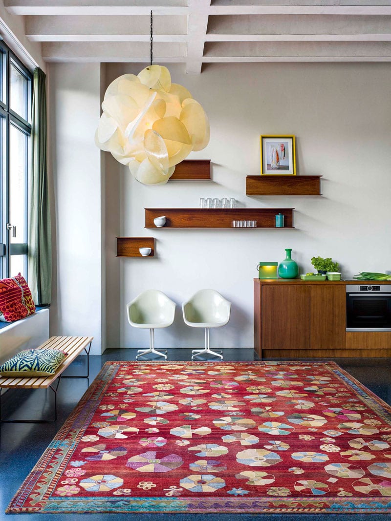Original Natural Red Rug