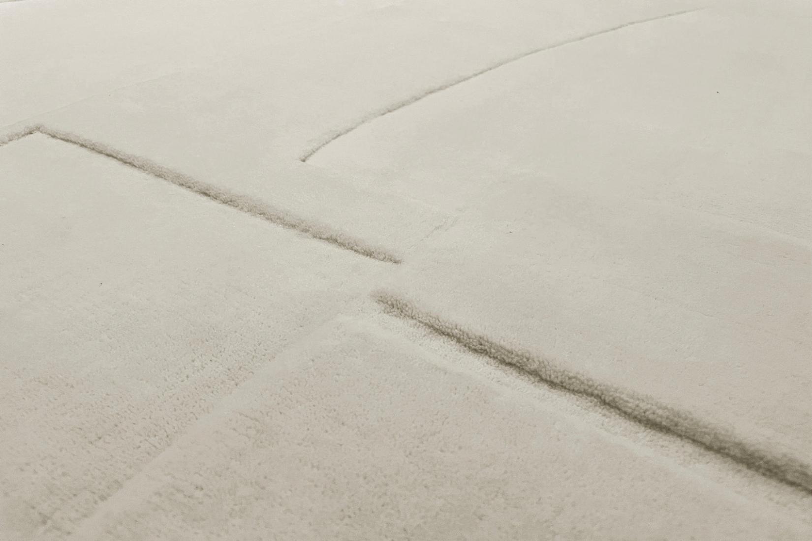 Bref Ecru Wool Rug | Size: 200 × 300 cm Bref Ecru Wool Rug | Size: 200 × 300 cm