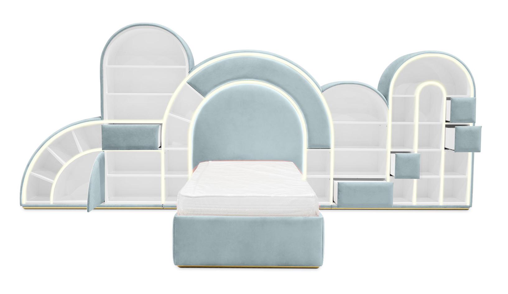Bubblegum Marshmallow Bed (Blue)