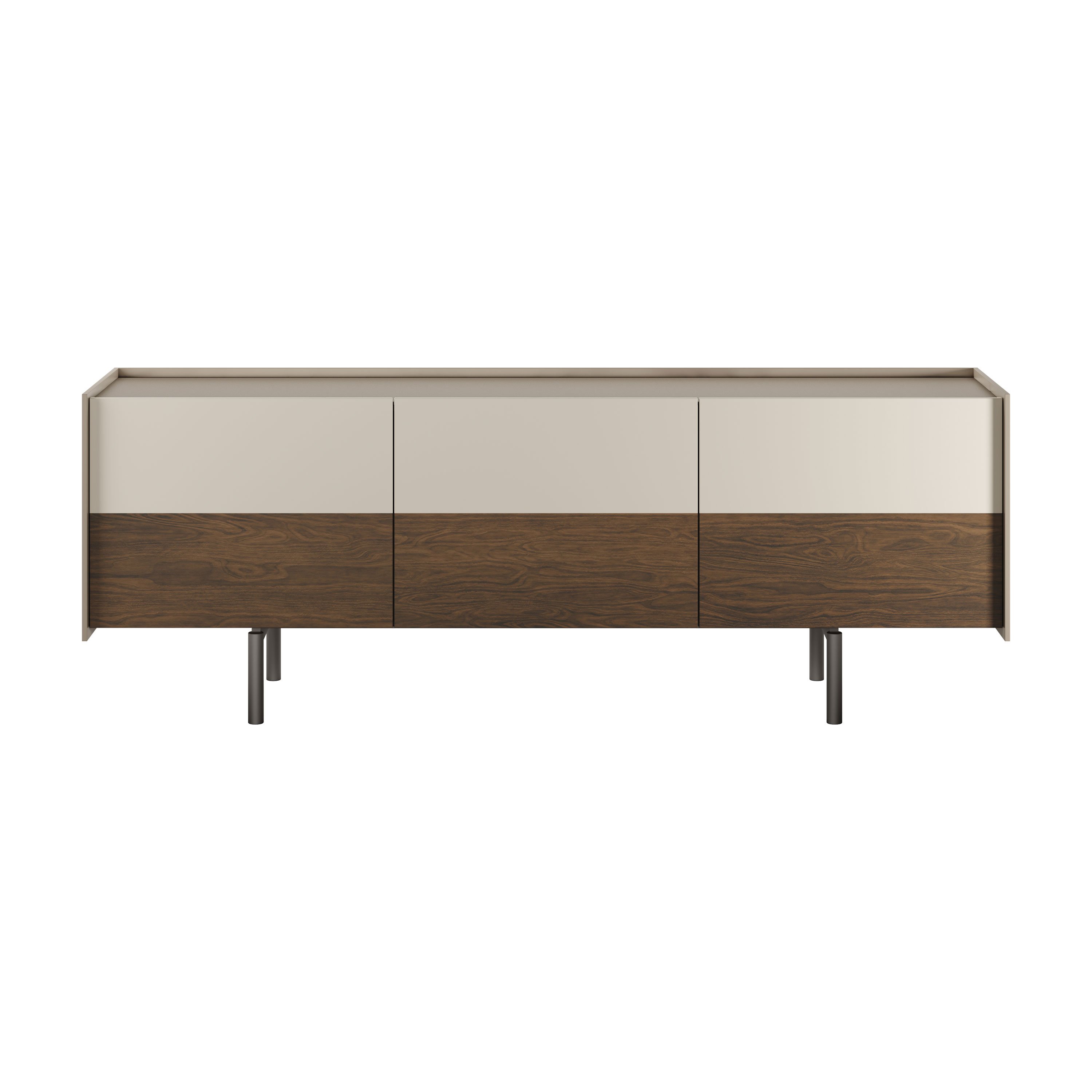 Acadea Modern Three-Door Italian Sideboard