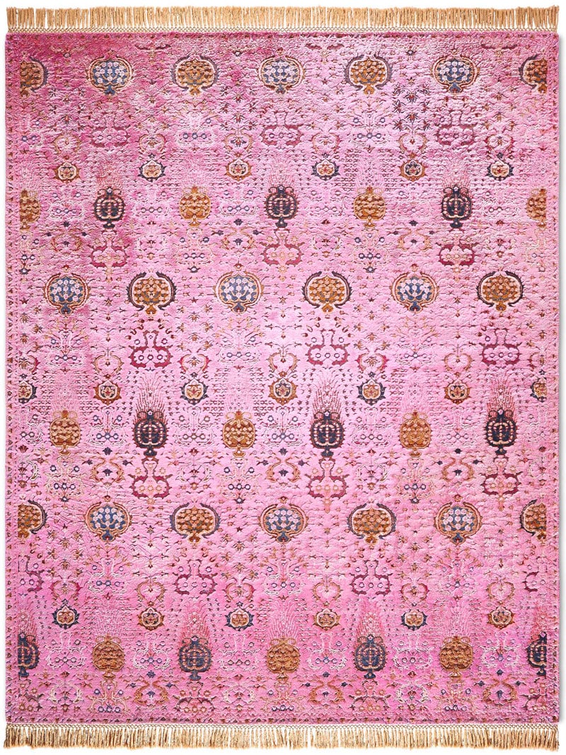Isfahan Light Pink Rug