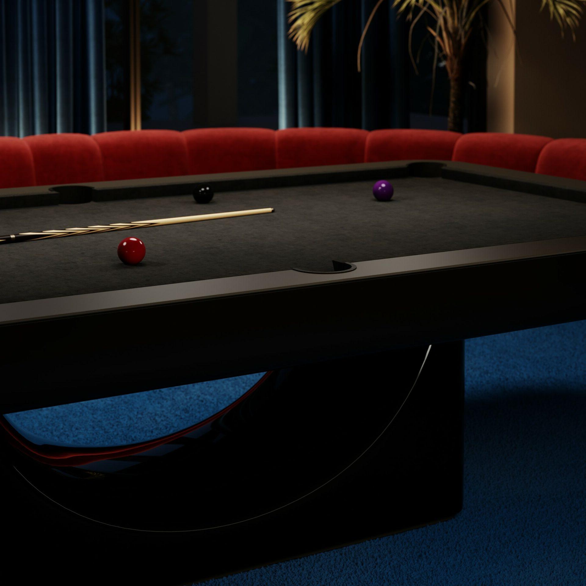 Elegant Pool Table