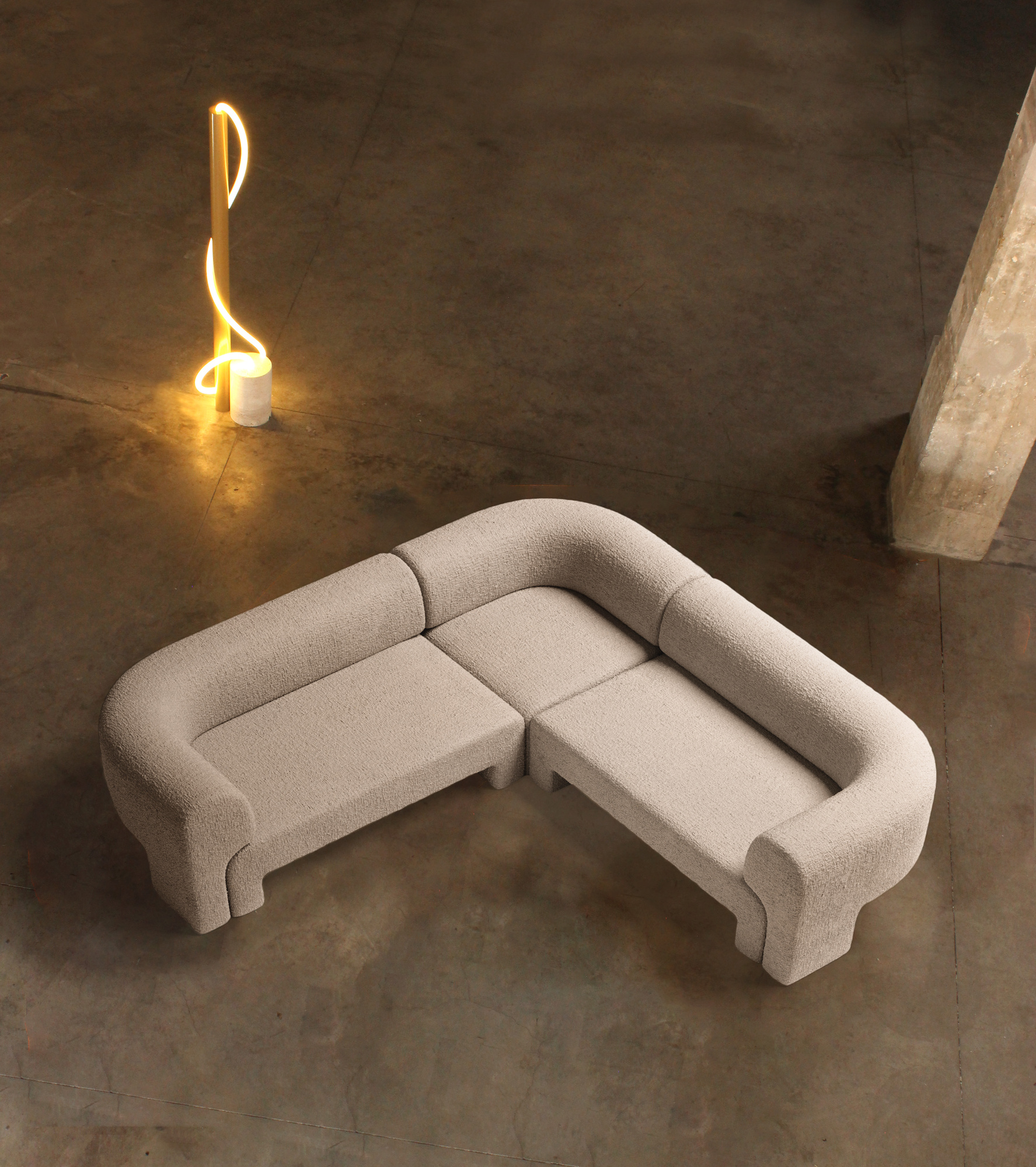 Slide Modular Crafted Sofa - 1