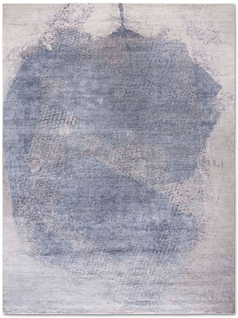 Silver Grey Rug | Size: 122 × 183 cm