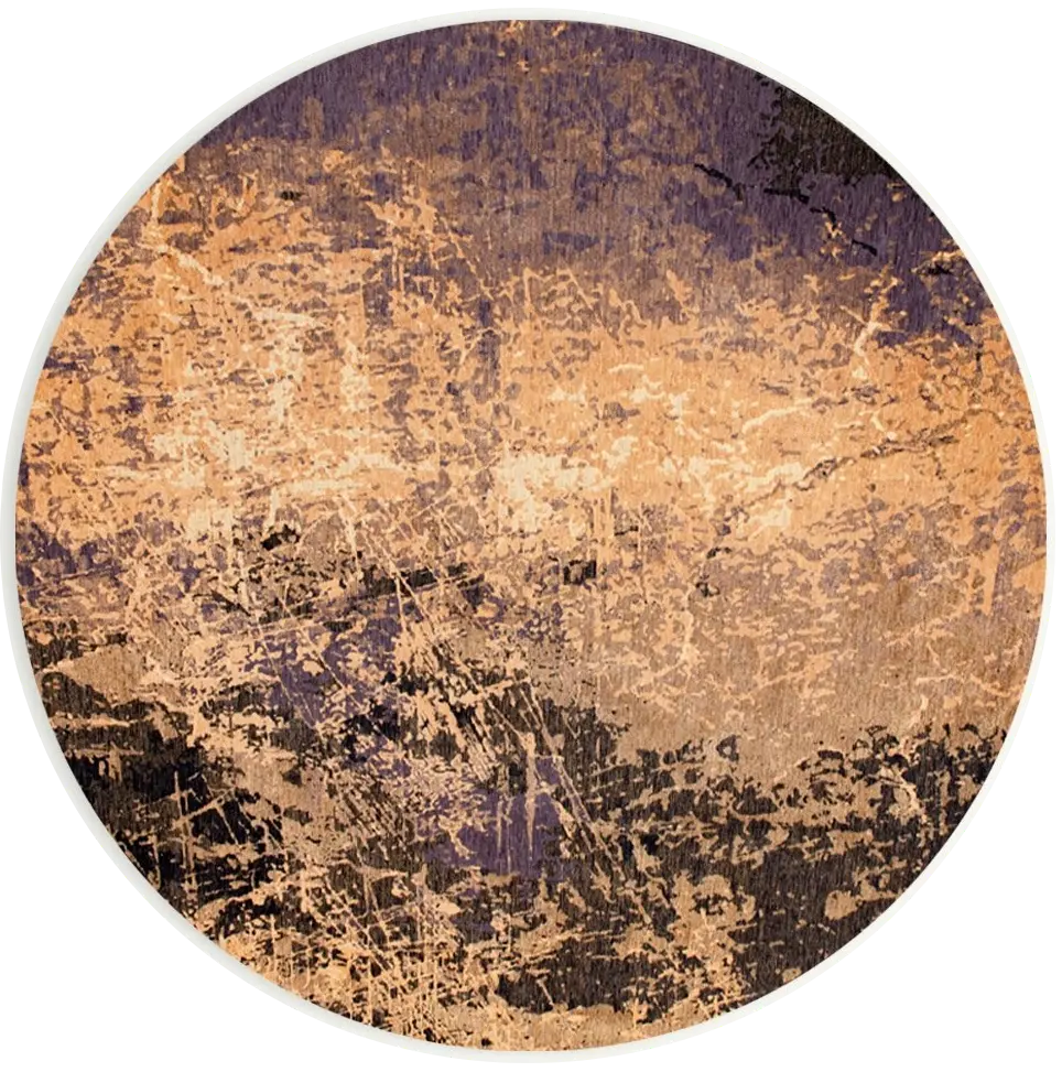 Deep Mine Round Rug | Size: Ø 240 cm